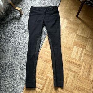 Rag & Bone Sz 0 Leather inset Jaipur pants
